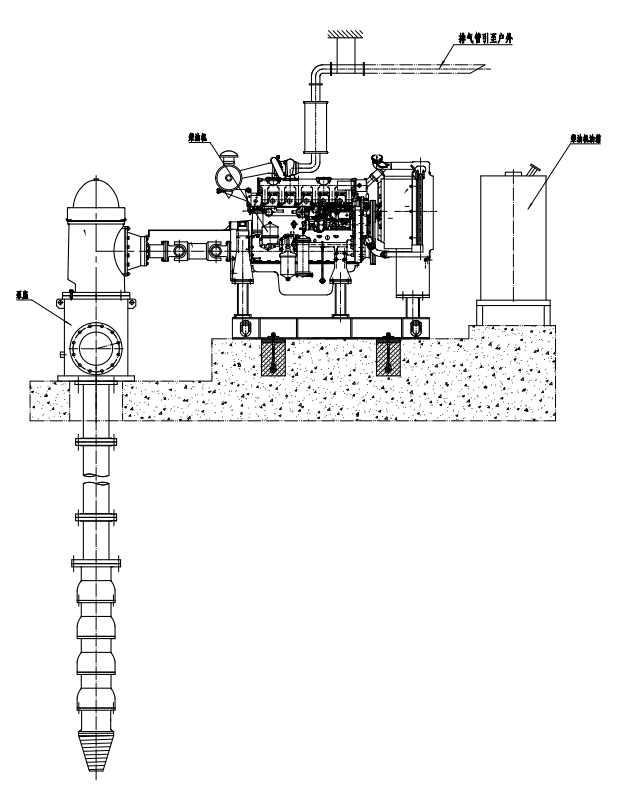 柴油機深井消防泵(圖1)